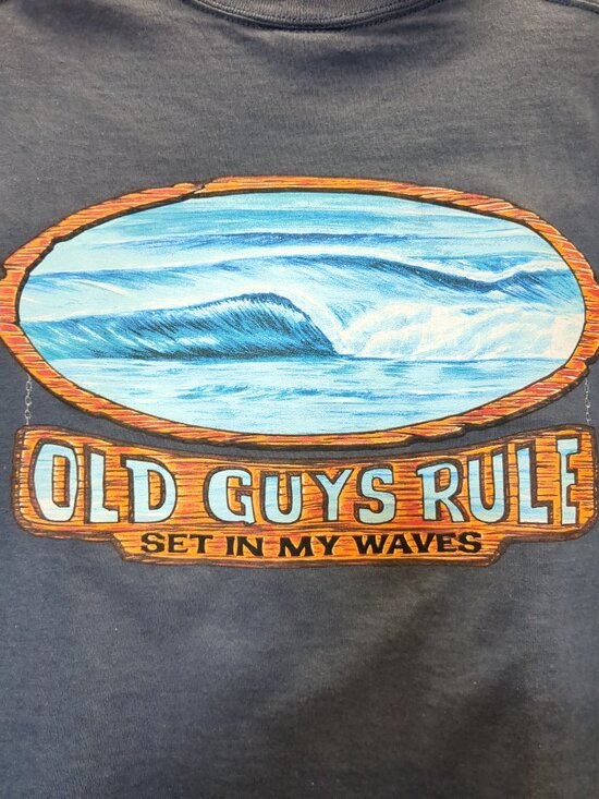 Old Guys Rule Other - M  Vintage Old Guys Rule Tee Shirt